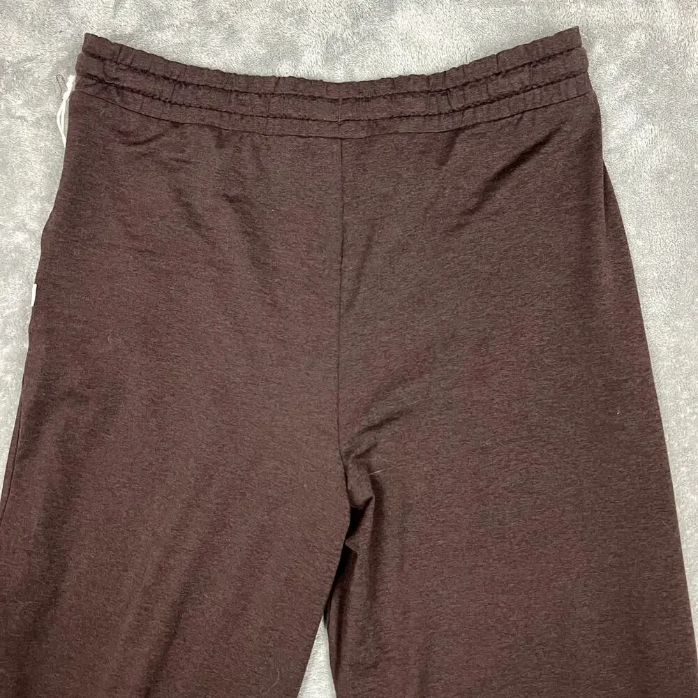 Vuori Halo Essential Wide Leg Pants Womens XL Brown Athleisure Soft - Picture 5 of 9
